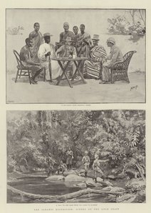 La Expedición Ashanti, Escenas en la Costa de Oro